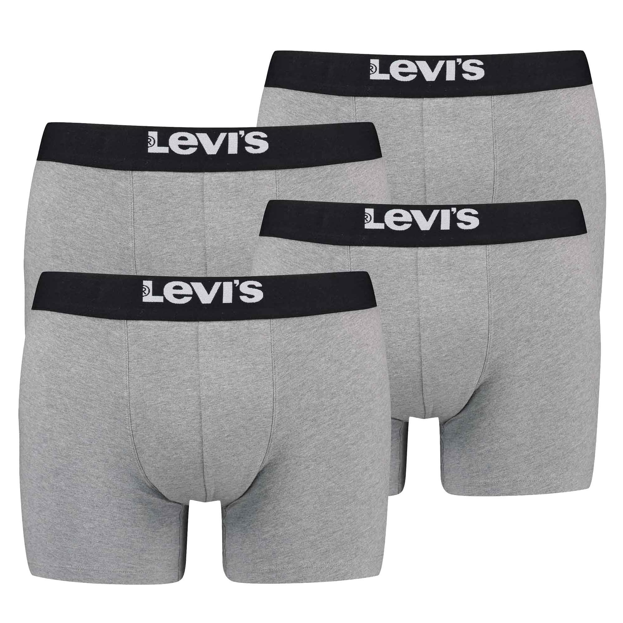 LEVI'S Boxershort Herren 4er Pack Stretch