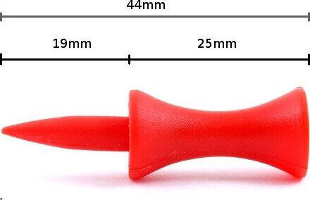 Tee - podstawka pod piłeczki golfowe PGT żółty 50 mm 3/4