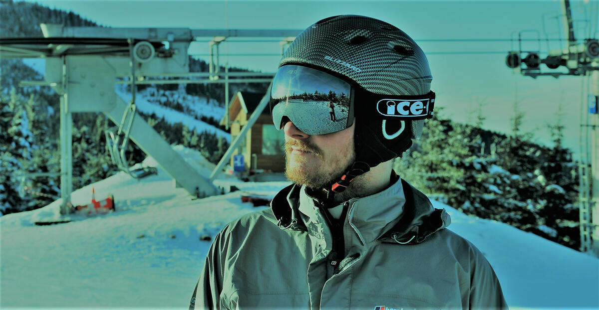 Gogle narciarskie dla dorosłych Ice-Q Cortina 1, Anti-slip, OTG na okulary 7/7