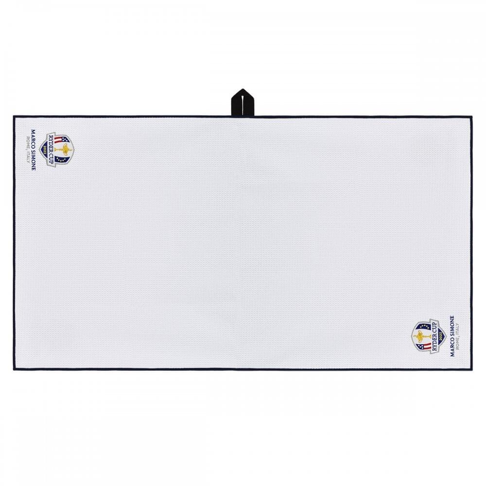 PGA TOUR Official Ryder Cup 2023 Match Aqua Lock Caddy Towel White