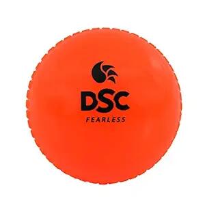 DSC DSC Air 200 Cricketball (Orange) | Gummi | Geeignet für Übungsspiele