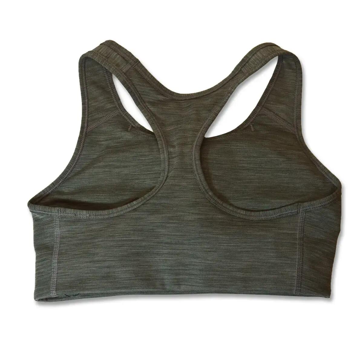 Reggiseno Sportivo Swoosh DriFIT Donna Nike Grigio 2/3
