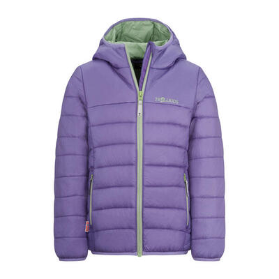 Mädchen Steppjacke Eikefjord Lila/Pistaziengrün