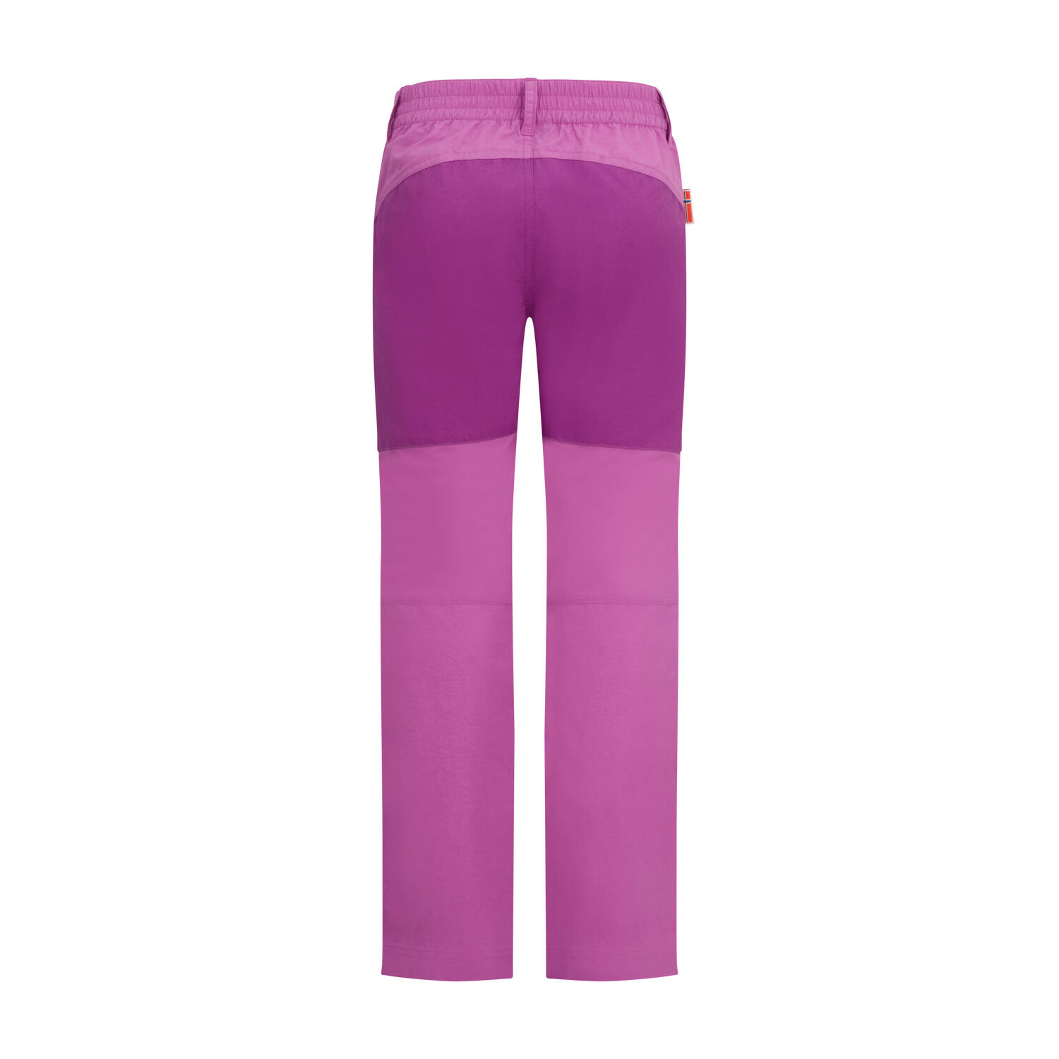 Pantalon de randonnée enfant Pro Hammerfest mauve rose 2/3