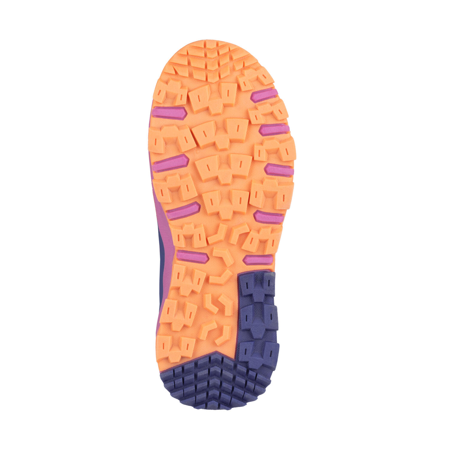 Kinder Wanderschuh Tronfjell low Violettblau/Malvenpink/Papayaorange 4/4