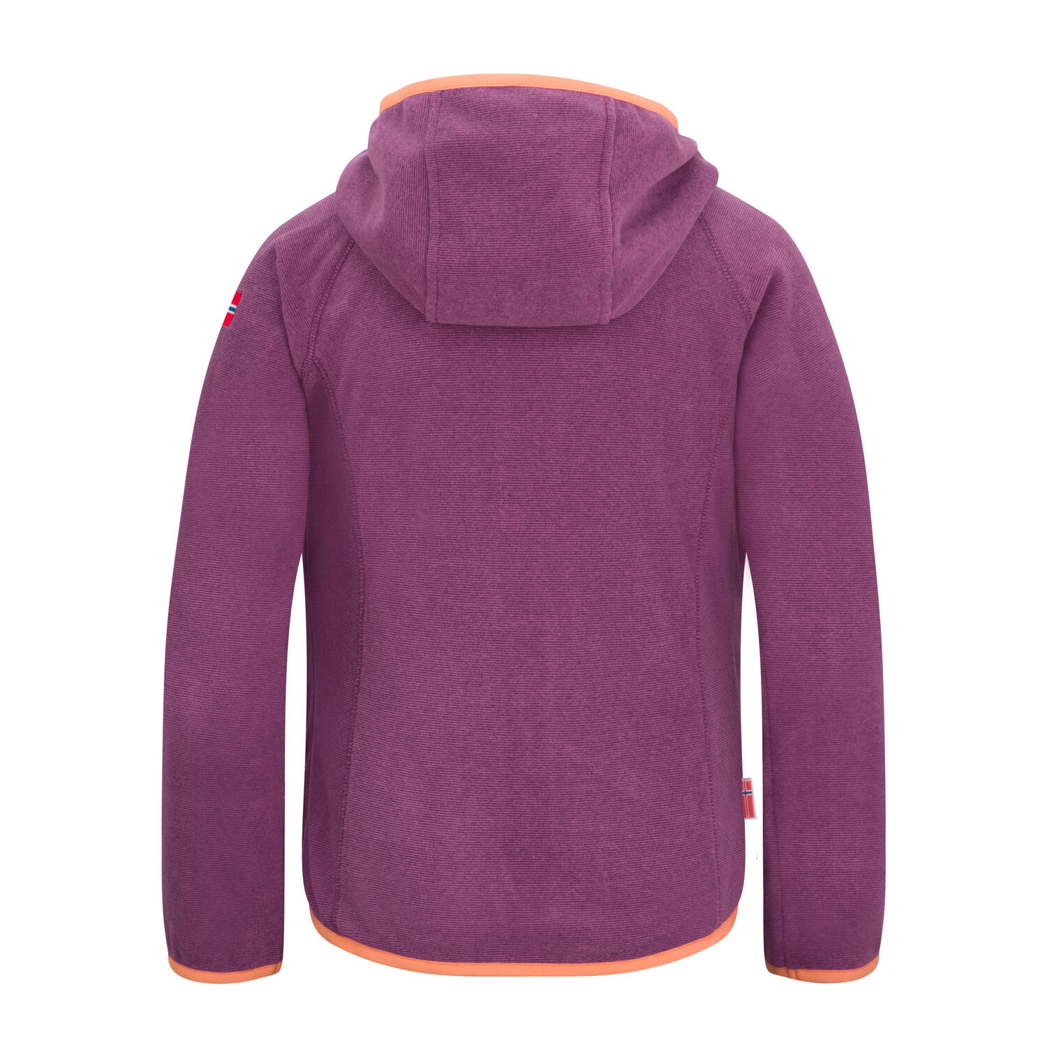 Veste polaire enfant Sandefjord rose mauve/orange papaye 2/3