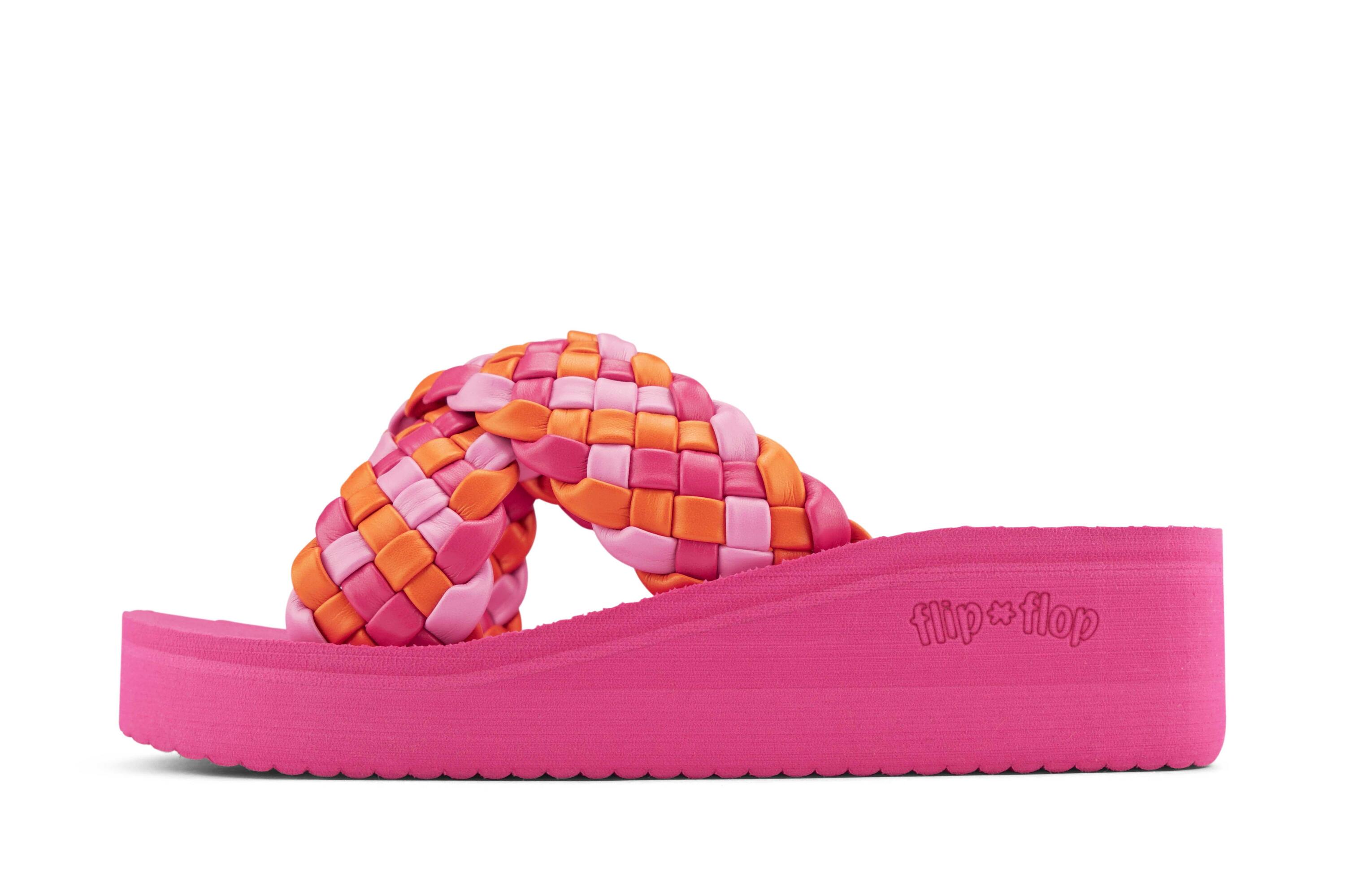 Donna sandalo wedgy*cross rosa 2/4