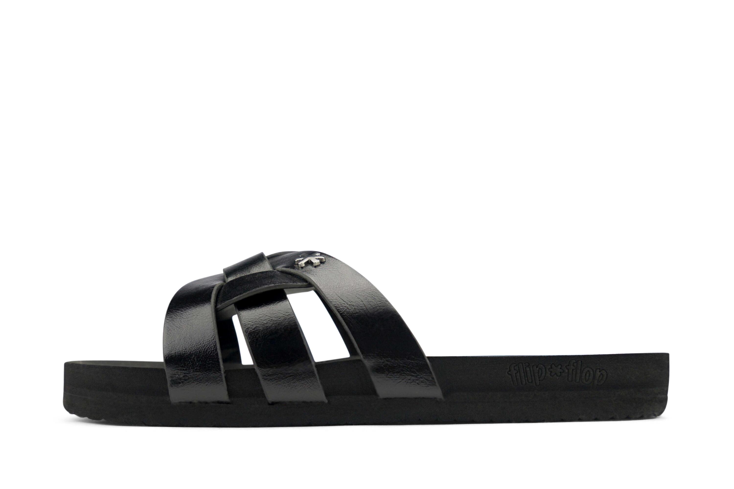 Donna toscany Slides Nero 2/4