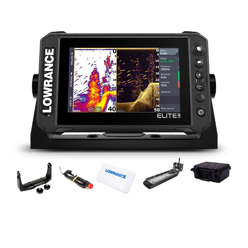 Sonda de pesca Lowrance Elite FS 7 con Transductor Active Imaging 3 en 1