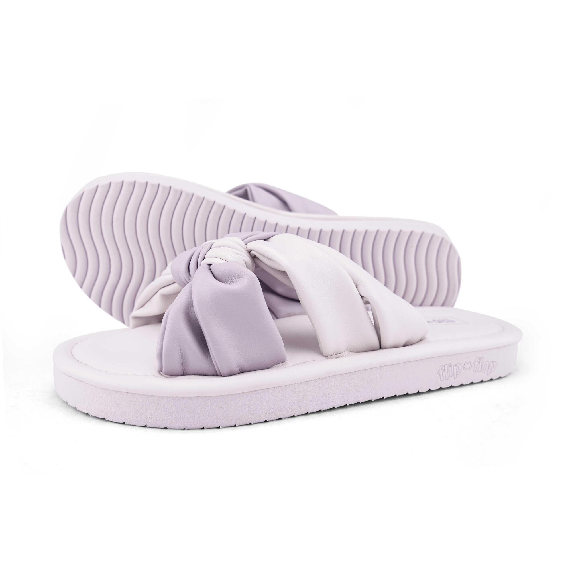 Flip Flop - Femme Fauna*chess Sandale Lilas Lavande - Claquettes - Mauve|rose - Decathlon