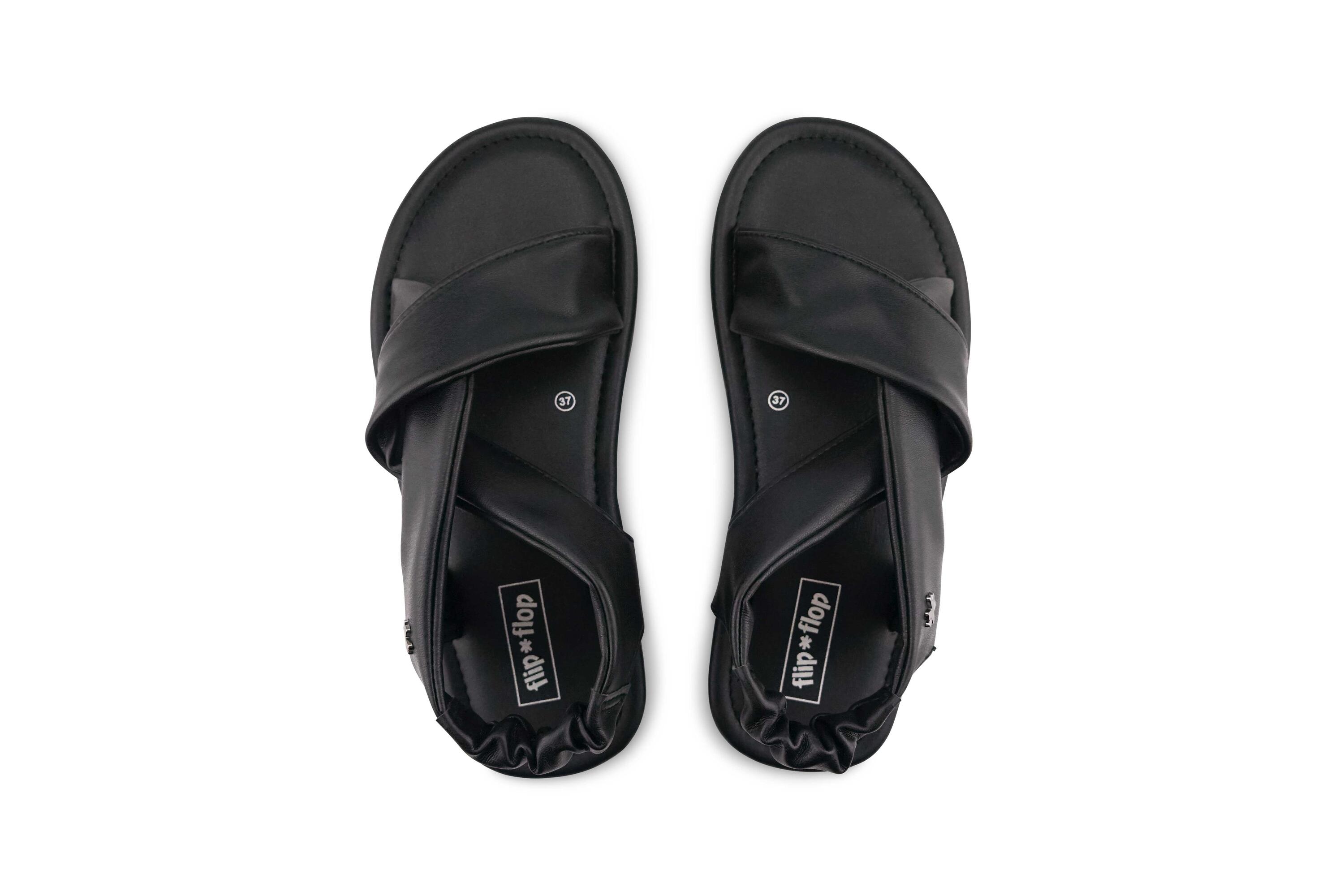 Femme fauna*sandal Sandale Noir 3/4