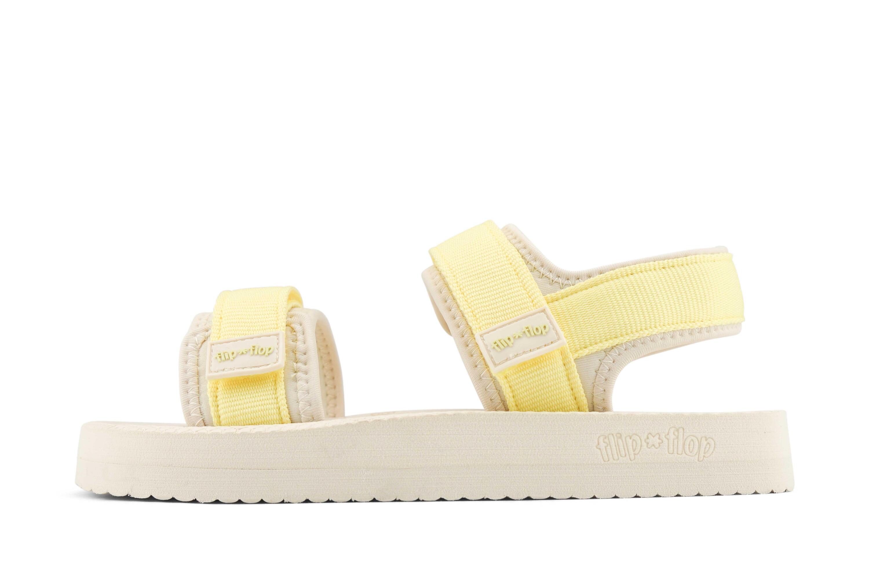 Femme Sandale comfy*trek Jaune clair 2/4
