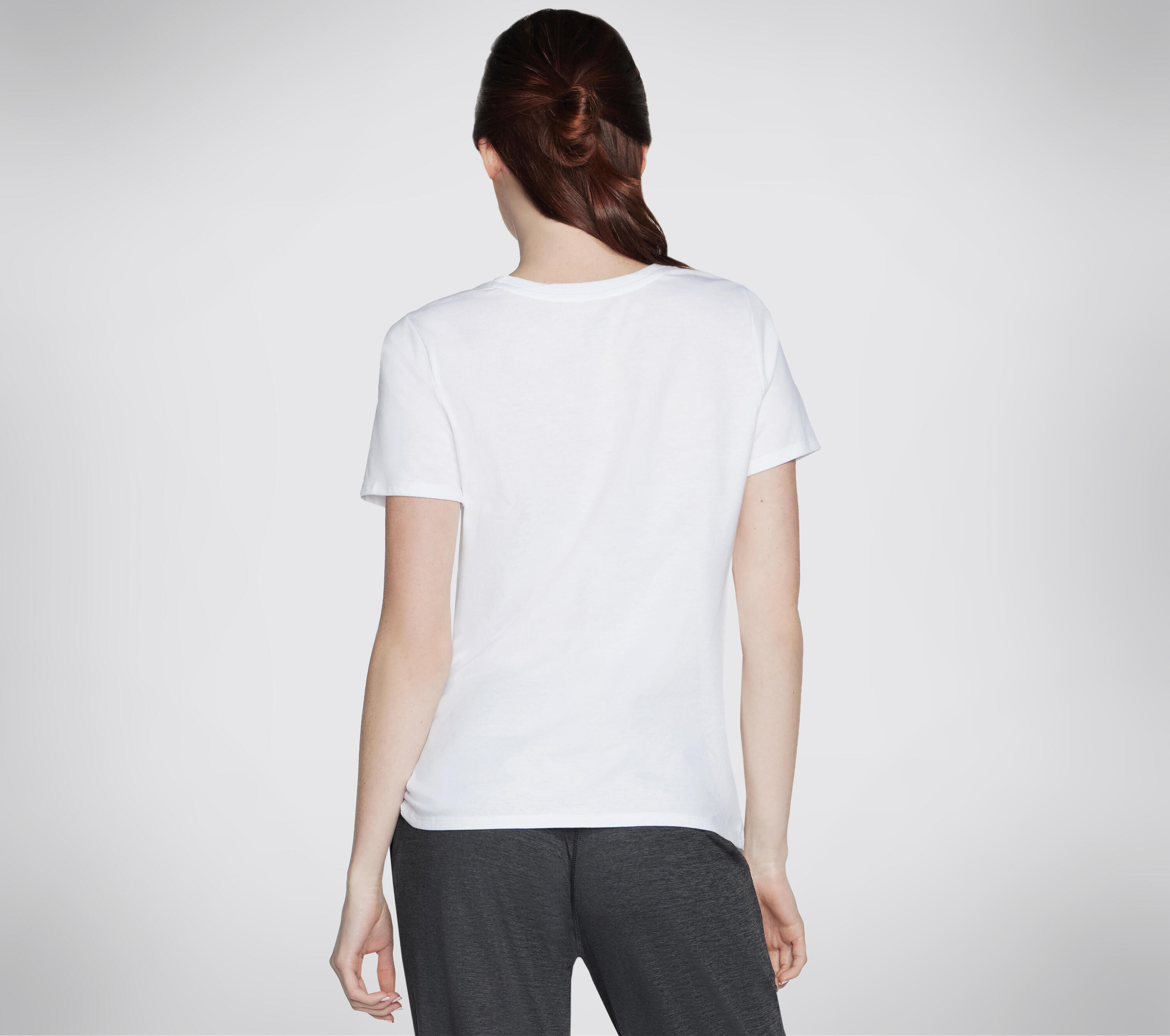 T-shirt/Débardeur SKECHERS SHINE pour femme Blanc 2/3