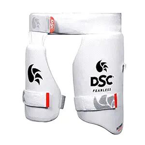 DSC DSC Intense Passion Combo Circket Thigh Pad | Material: PVC | Hard Shell