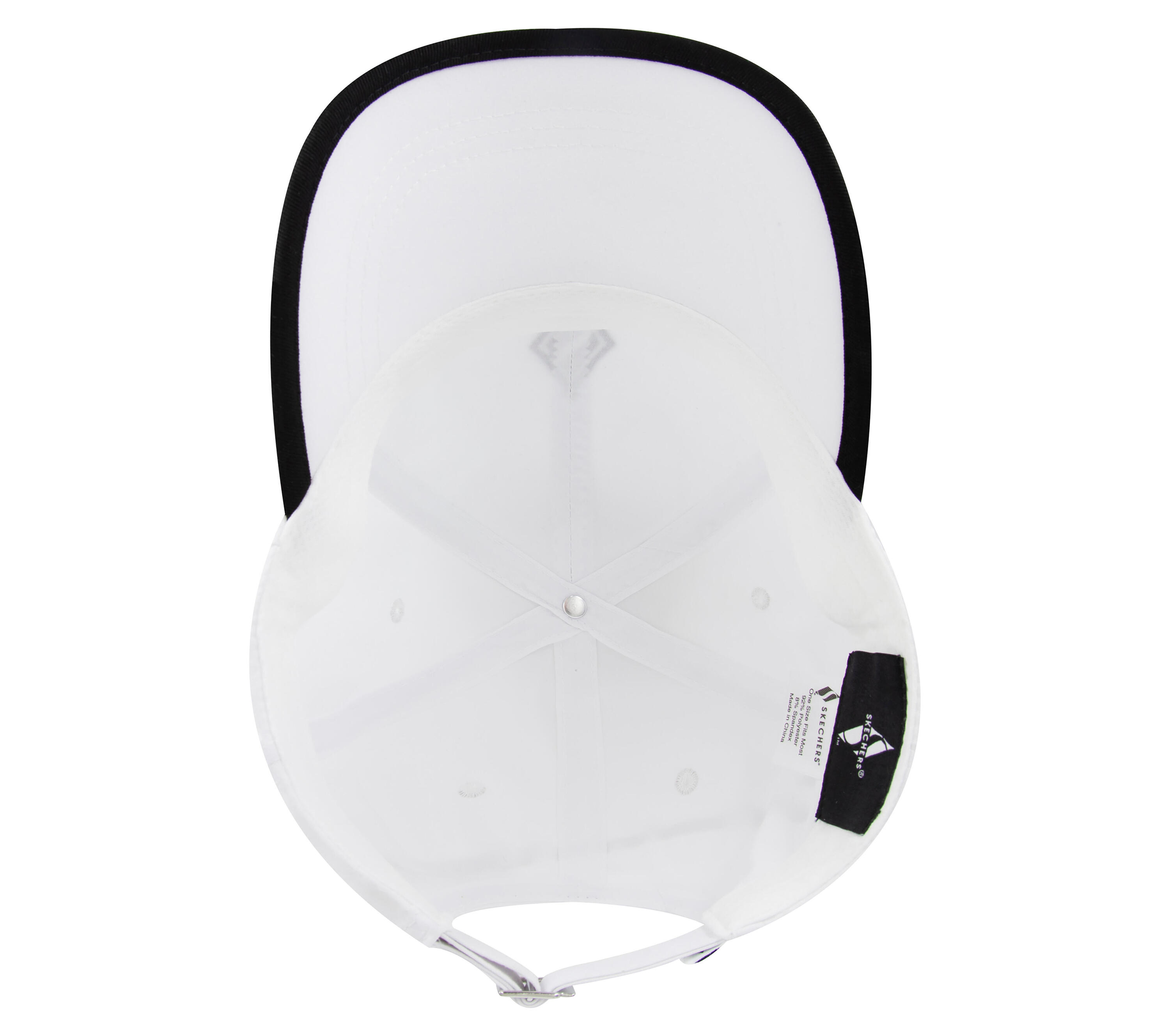 Women's SKECHWEAVE DIAMOND COLORBLOCKED HAT White 5/5