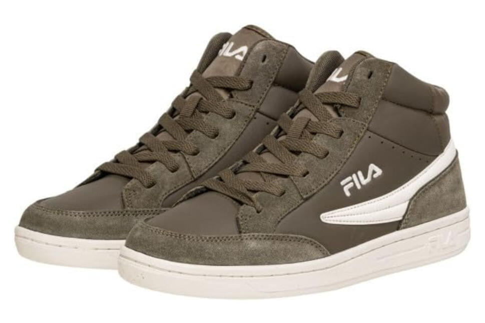 Buty do chodzenia dla dzieci Fila Crew Velcro Mid wysokie