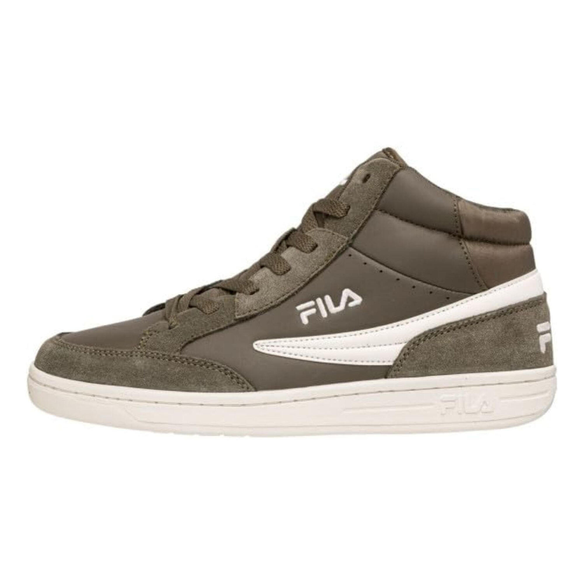 Fila - Chaussures De Marche Pour Enfants Fila Crew Velcro Velcro Mid Tall - Baskets - Vert - 37 - Decathlon