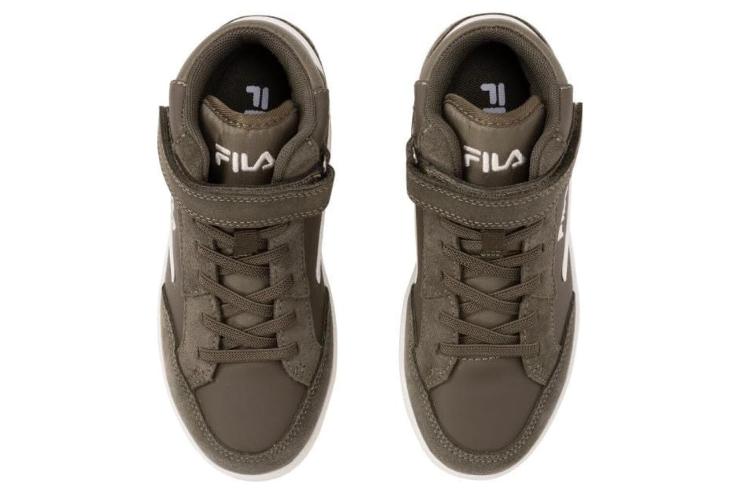 Buty do chodzenia dla dzieci Fila Crew Velcro Mid wysokie