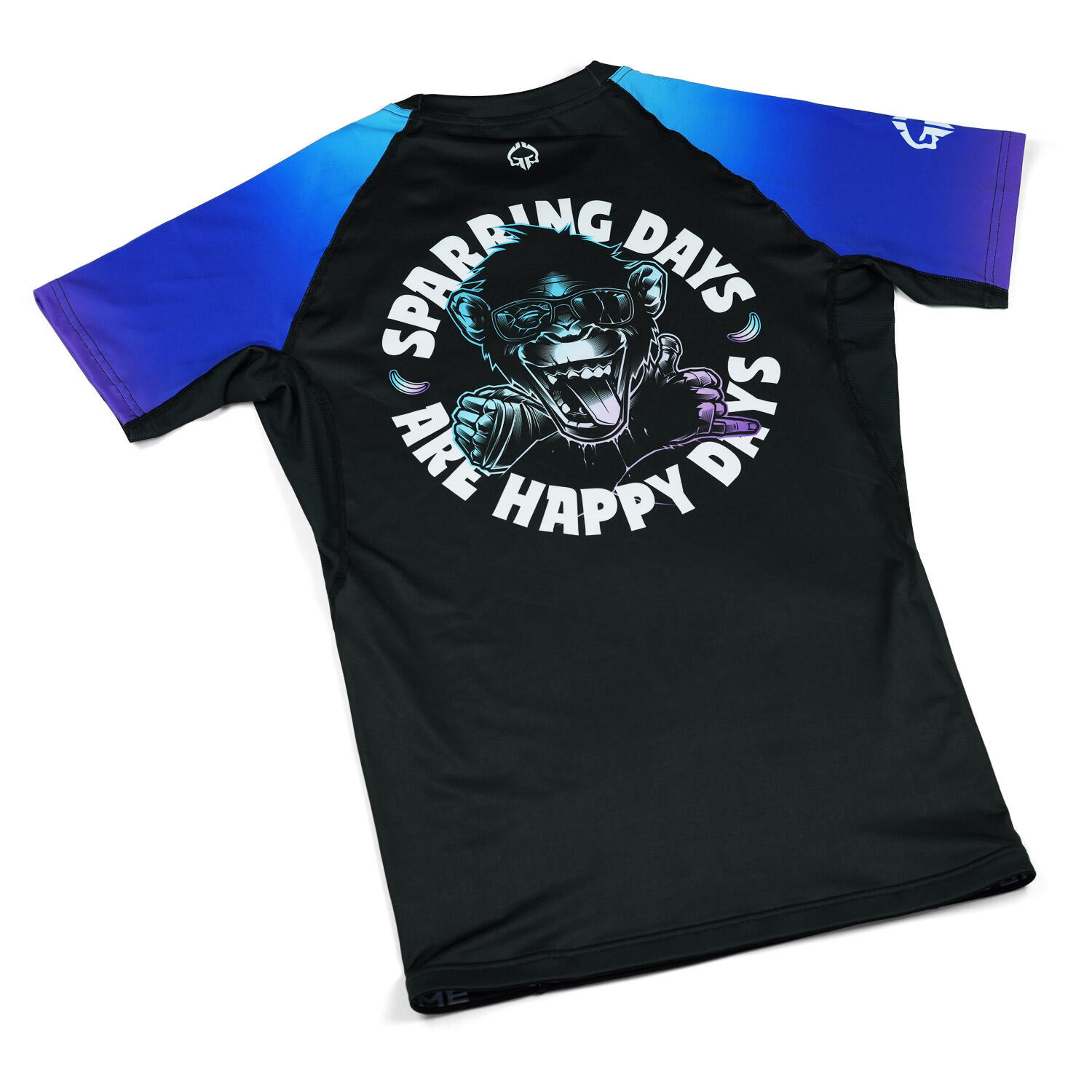 Rashguard do MMA/BJJ męski Ground Game Cheeky Monkey z krótkim rękawem 4/5