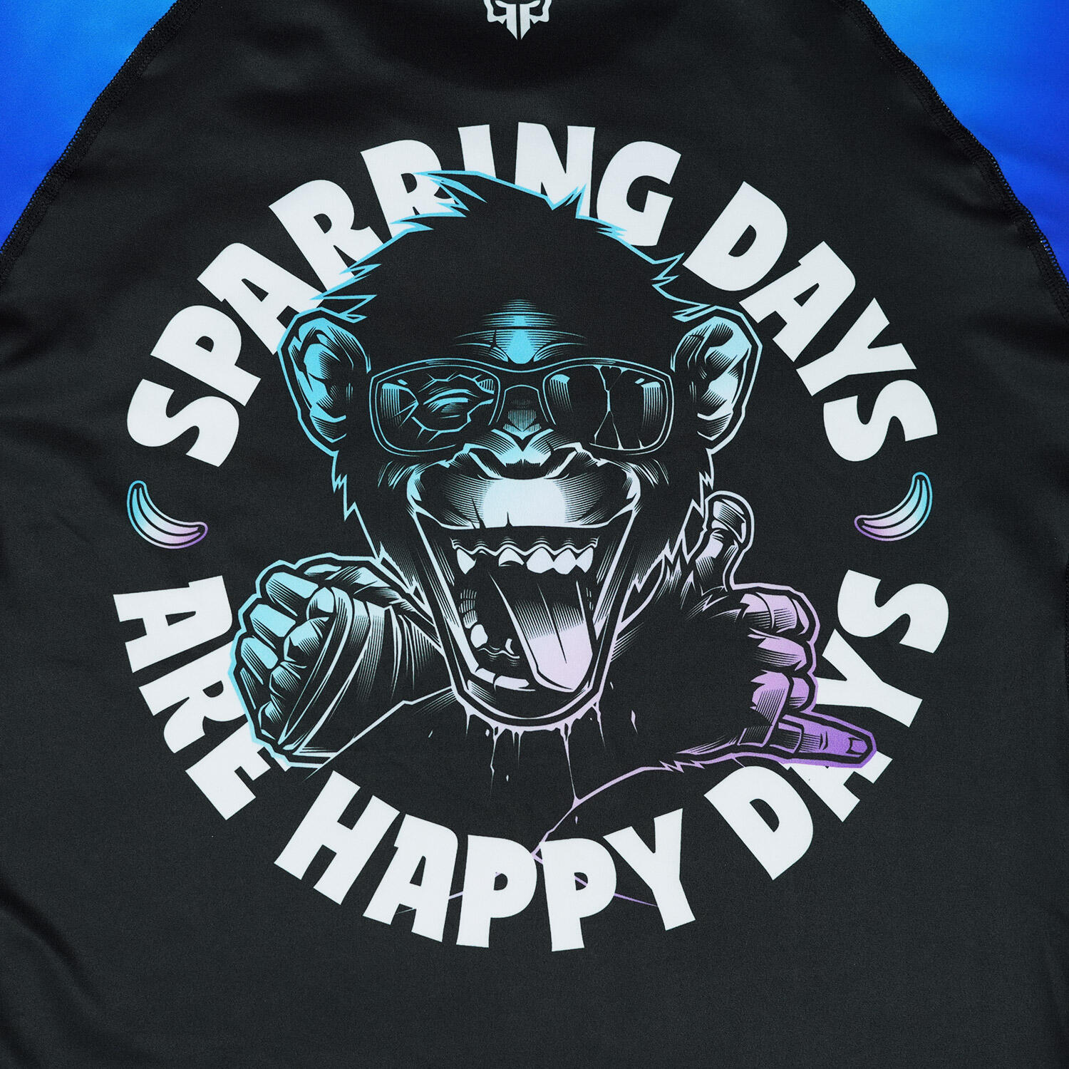 Rashguard do MMA/BJJ męski Ground Game Cheeky Monkey z krótkim rękawem 3/5