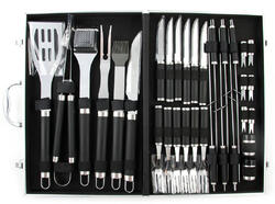 F.R.L. Couverts pour barbecue en coffret 33 pièces