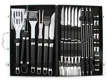F.R.L. Barbecue-Besteck im Koffer 33 Stück