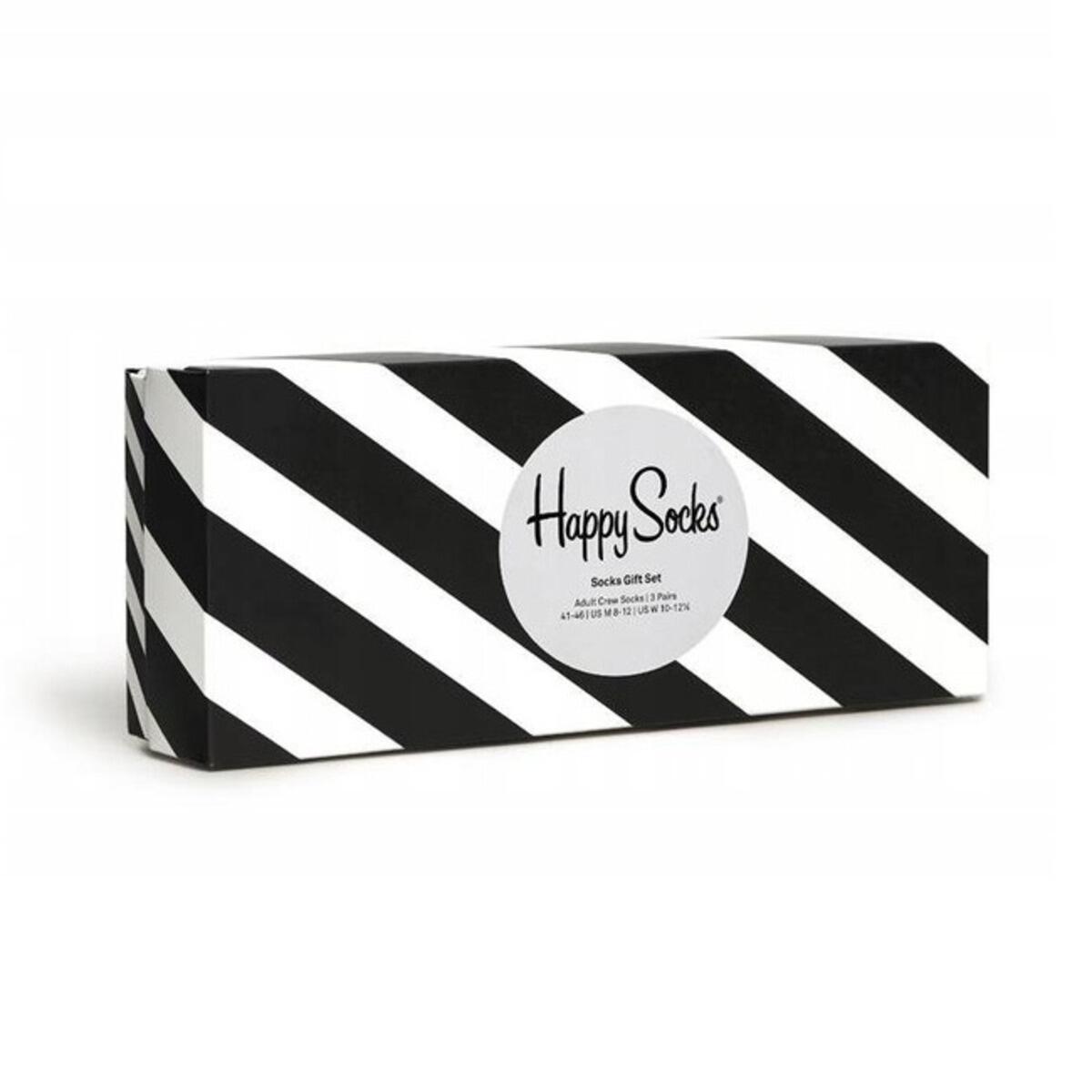 Ciorapi Happy Socks Model Classic Black White And Sock Culoare Negru