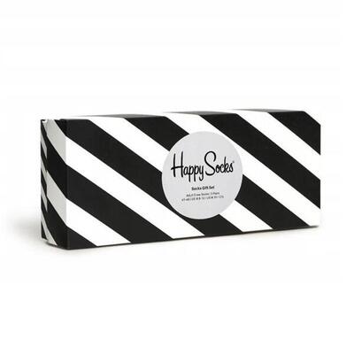 Sokken happy socks model classic black white and sock kleur zwart