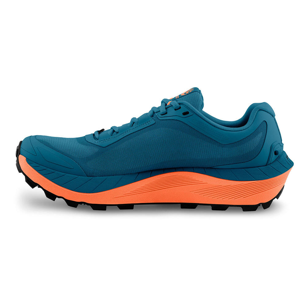 MTN Racer 3 Men Vibram Megagrip Trail Running Shoes Blue