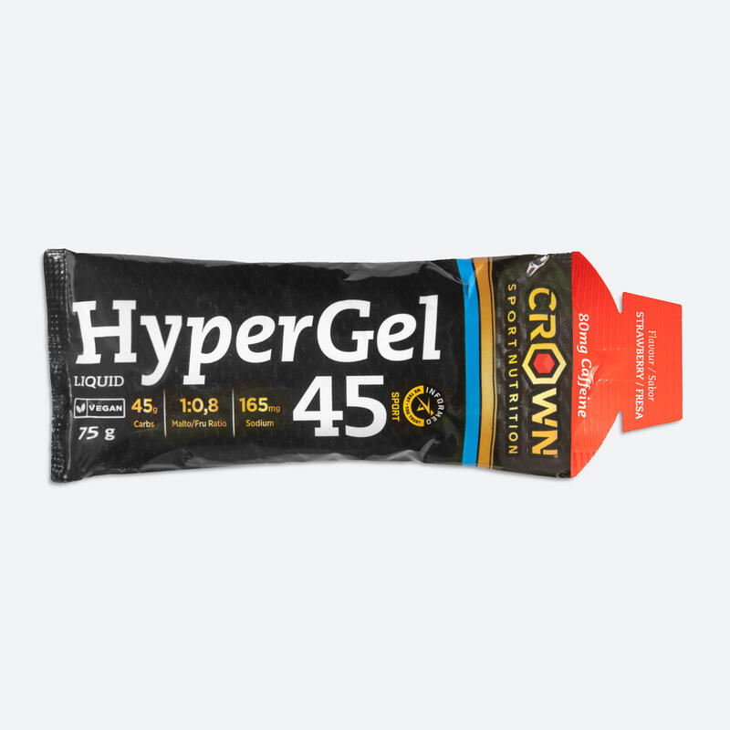 Gel energético Hyper Line HyperGel 45 de 75 g Morango com Cafeína Exclusivo Online                      3 cores disponíveis
 3,23€  Preço por quantidade 53,84€kg CROWN SPORT NUTRITION Gel energético Hyper Line HyperGel 45 de 75 g Morango com CafeínaVendido e expedido por: Crown Sport Nutrition    