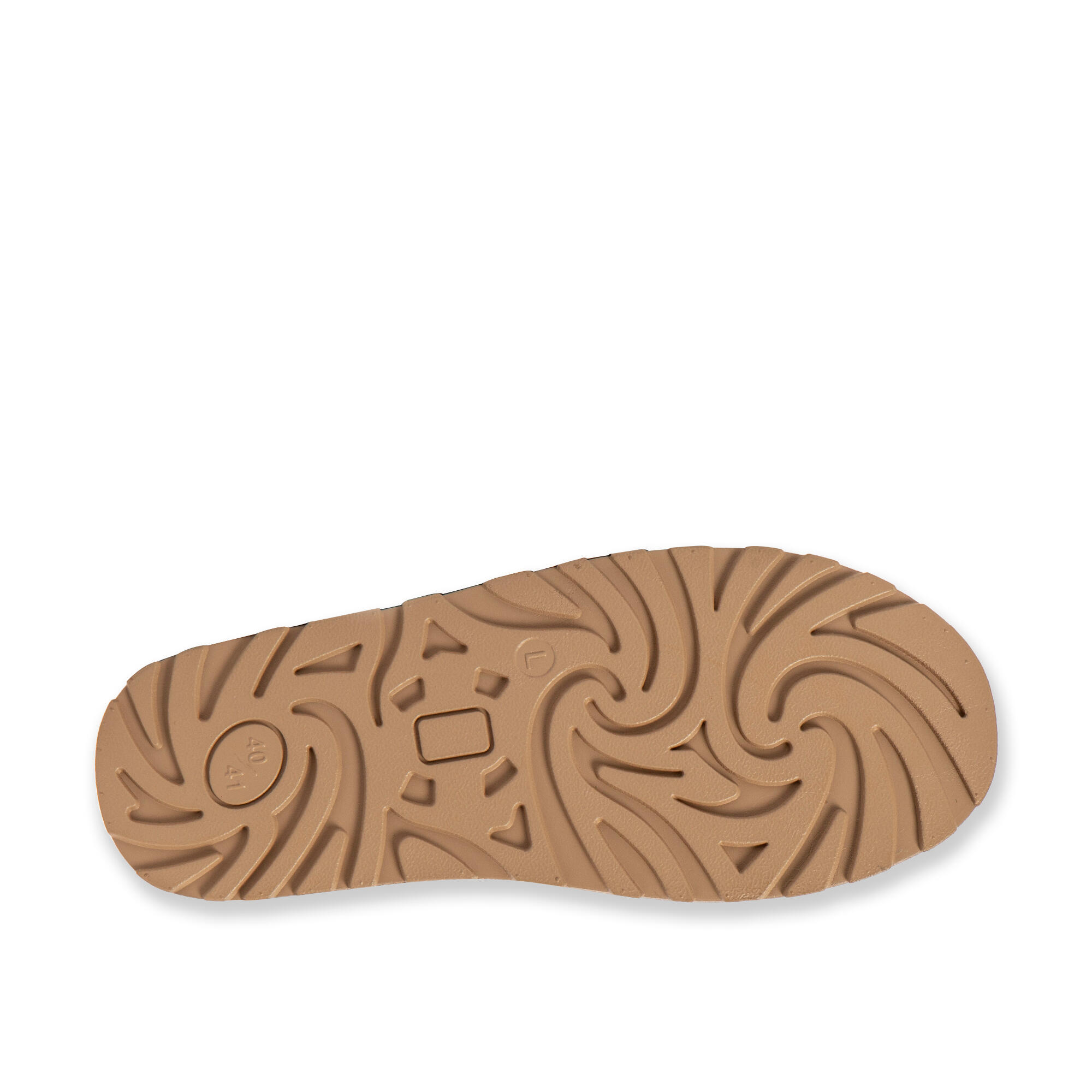 Pantuflas Nuvola ceniza Acolchadas suela goma 7/7