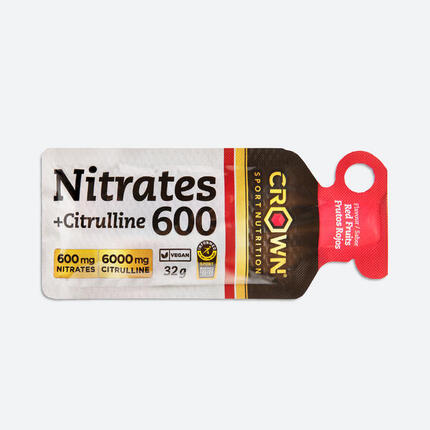 Gel energético ‘Nitrates 600 +CITRULINE SHOT GEL’ de 32g Frutos Rojos