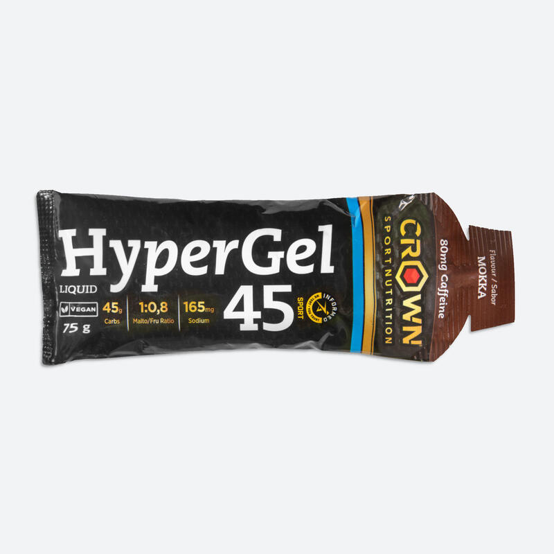 Gel energético Hyper Line HyperGel 45 de 75 g Mokka com Cafeína Exclusivo Online                      3 cores disponíveis
 3,23€  Preço por quantidade 53,84€kg CROWN SPORT NUTRITION Gel energético Hyper Line HyperGel 45 de 75 g Mokka com CafeínaVendido e expedido por: Trideporte    