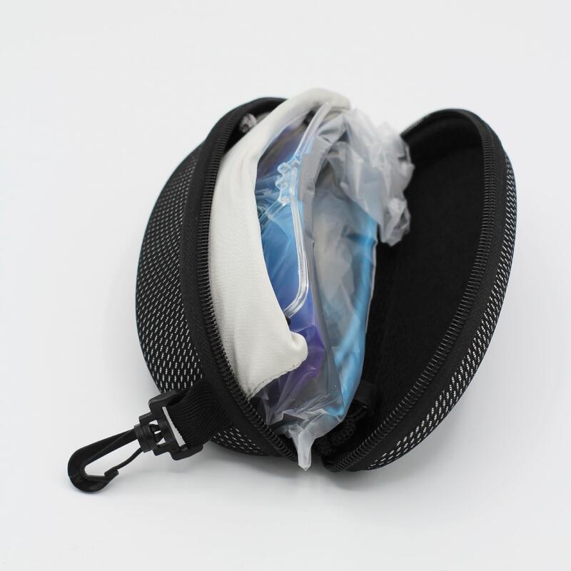 Lunettes de sport polarisées - 3 verres interchangeables / UV400 (Noir)