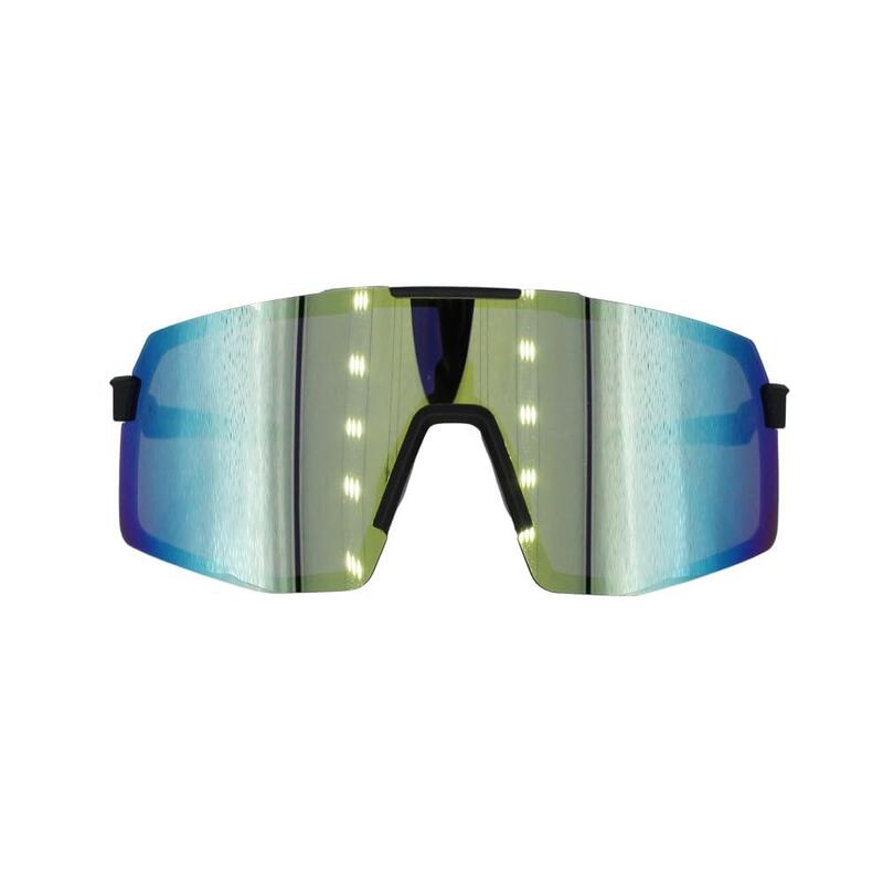 Lunettes De Soleil Polarisées UV400 - Monture Polycarbonate Noir, Verres Violet - Neuf étiqueté