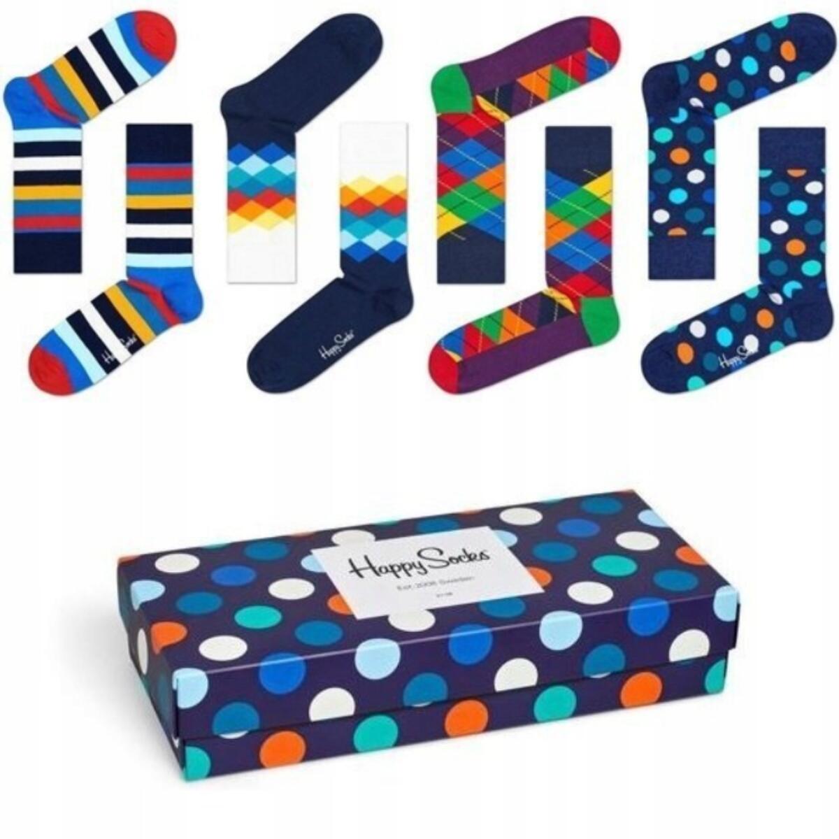 Calcetines Hombre Happy Socks Xmix09 6050 2/4