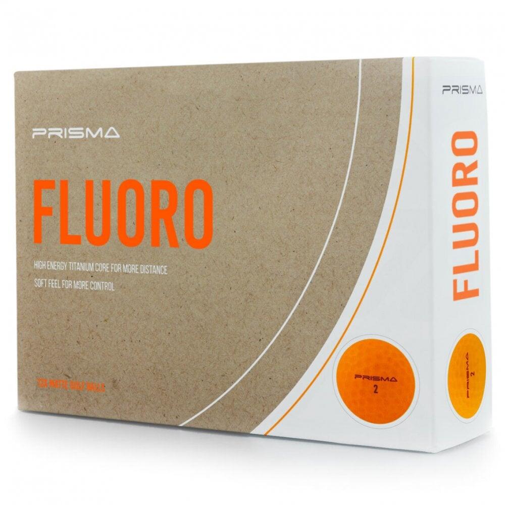 MASTERS GOLF Prisma Fluoro Ball Box 12 - Fire Orange