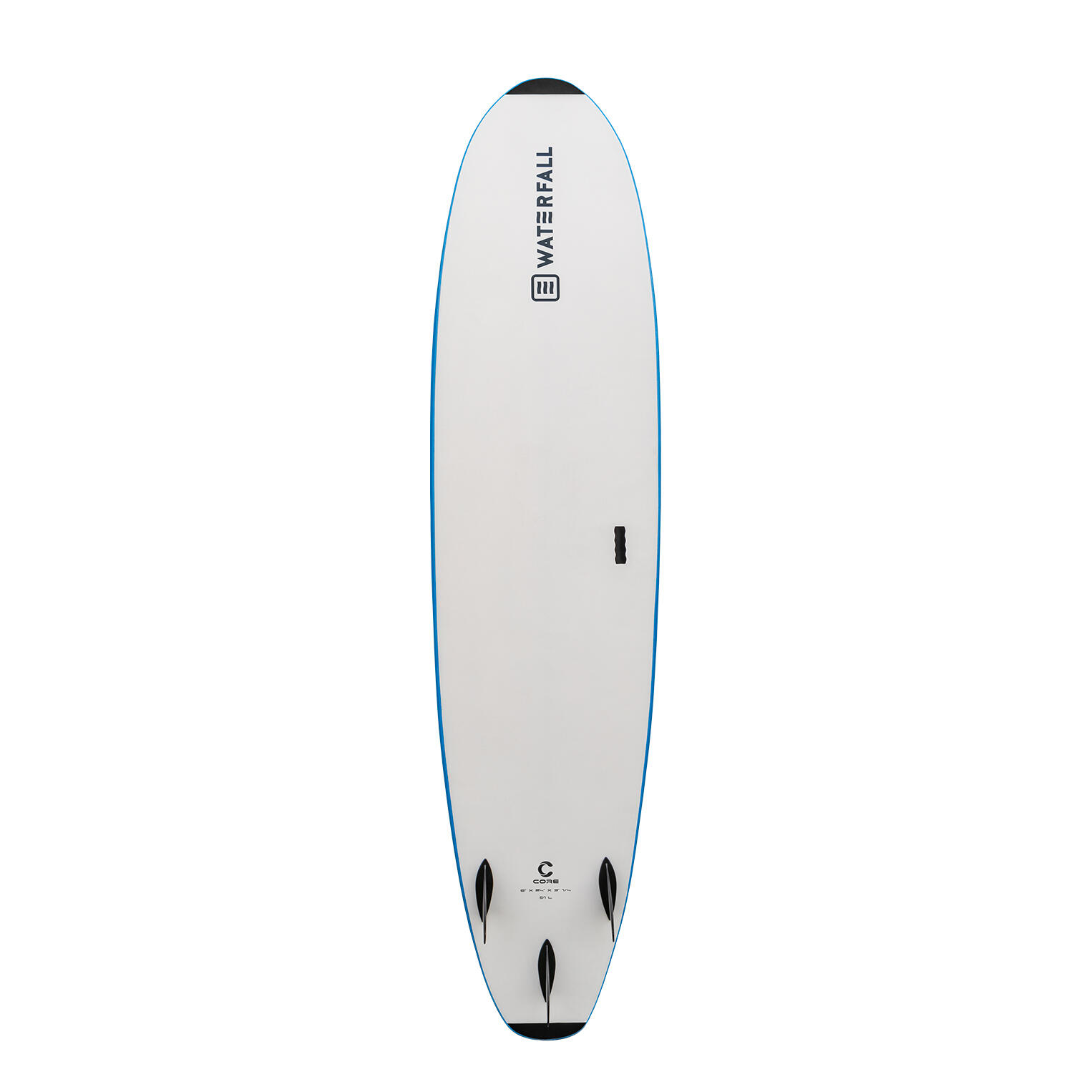 Tavola Surf Core 8' 74L con 3 pinne e 1 leash 3/6