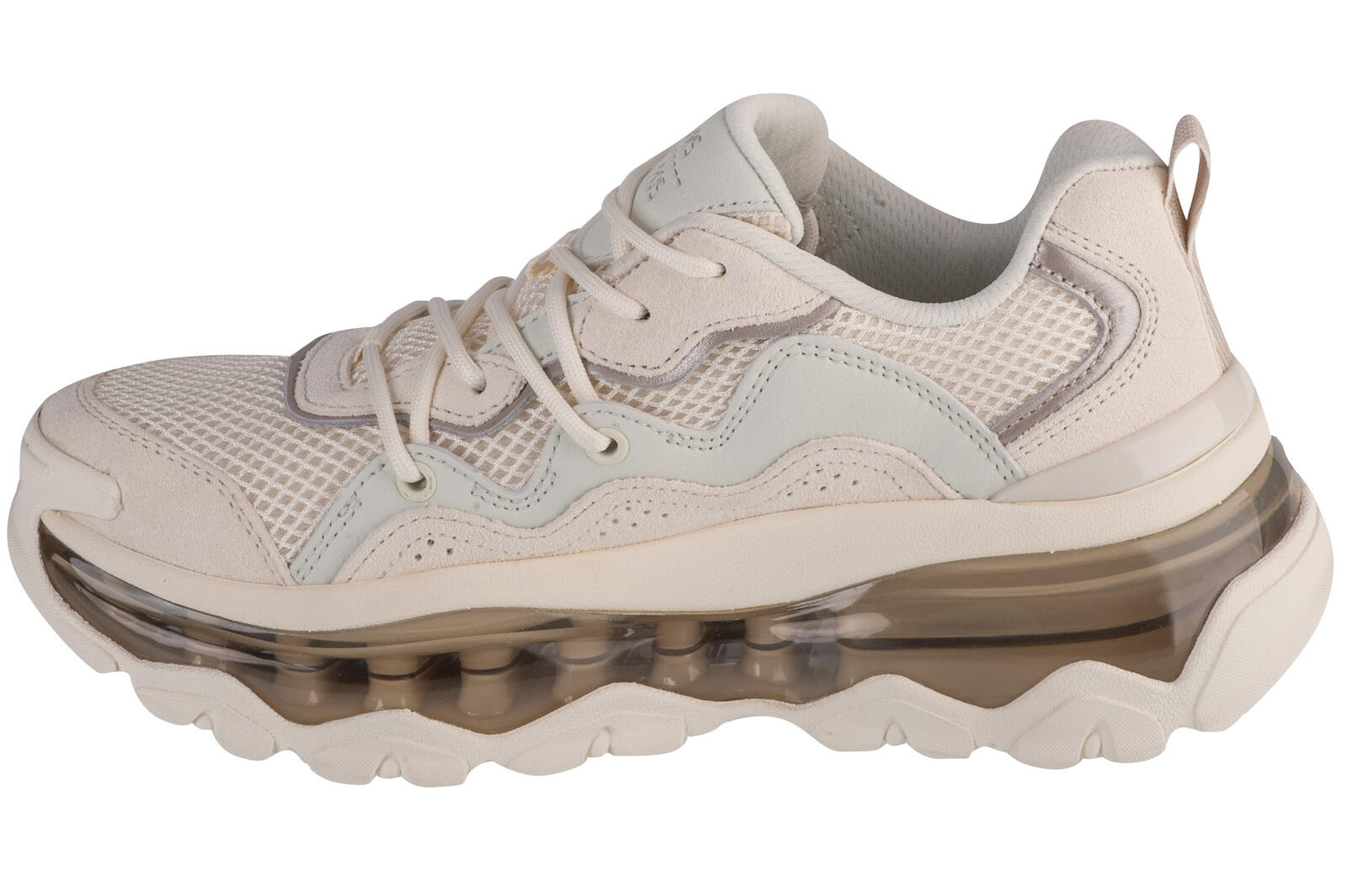Chaussures Femmes Skechers Uno Chaos blanc 2/7