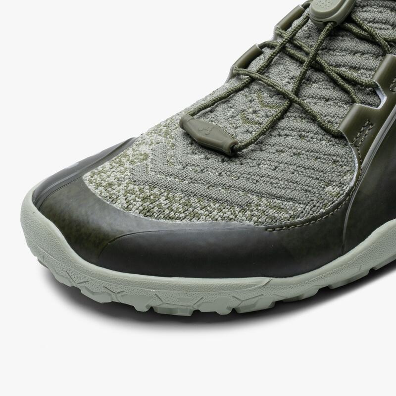 Vivobarefoot Primus Trail Knit FG - Mujer - Verde bosque