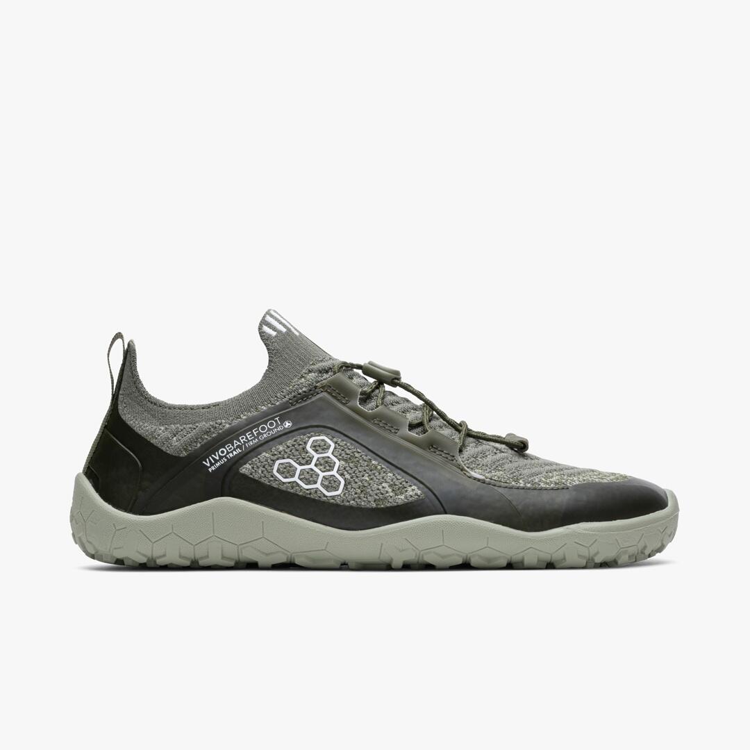 Vivobarefoot Primus Trail Knit FG - Donna - Verde Foresta |  Vivobarefoot