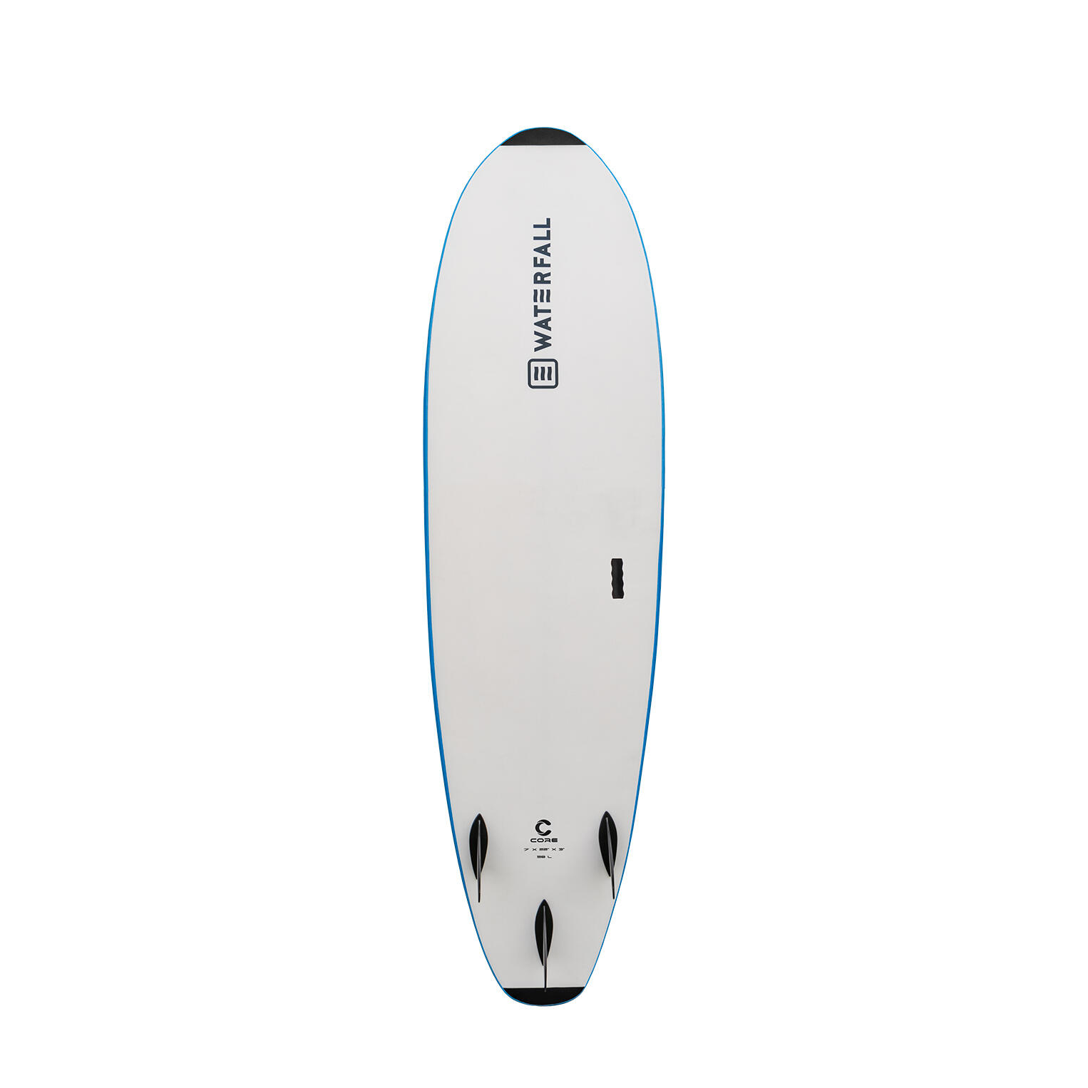 Planche de Surf Core 7' avec 3 ailerons et 1 leash 3/7
