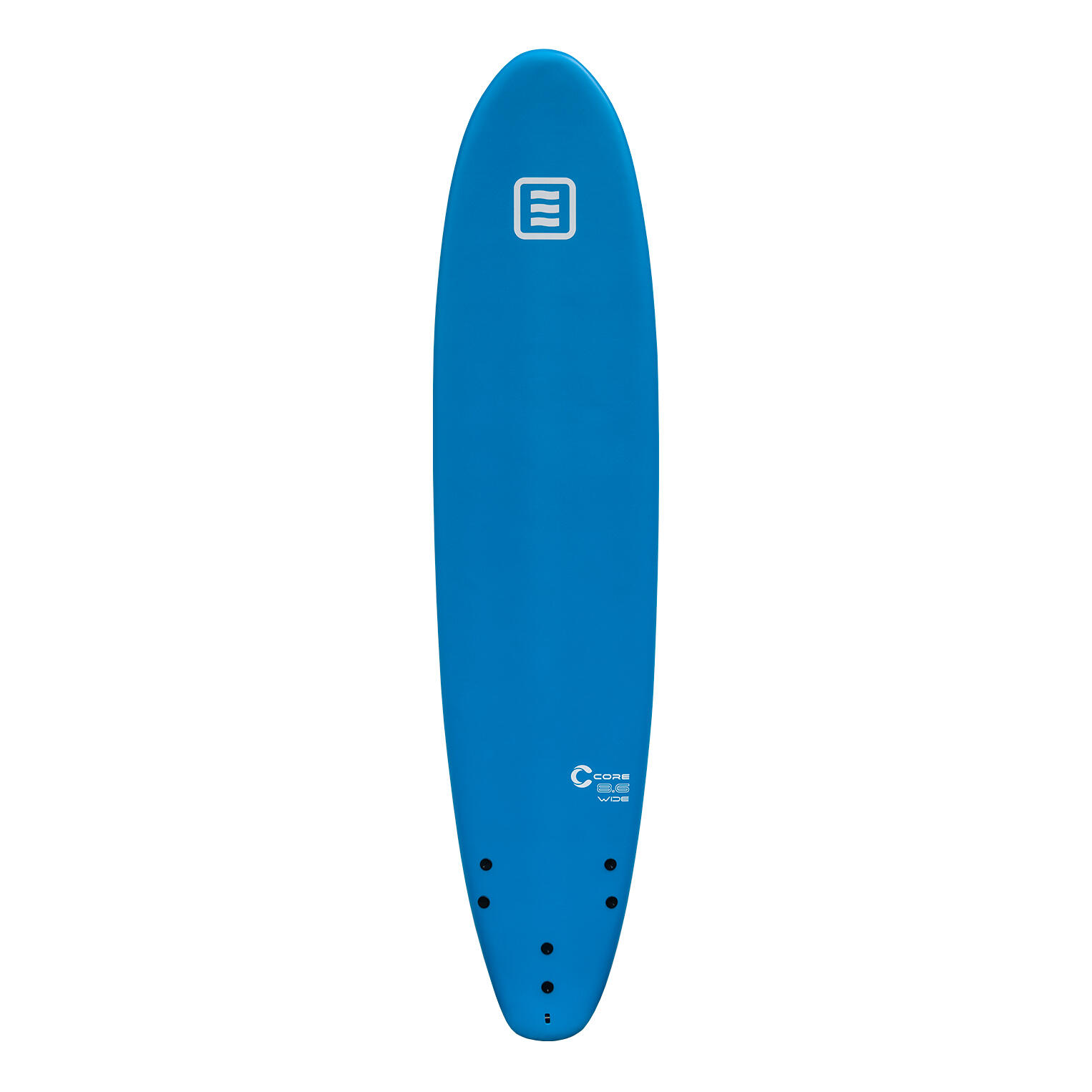 Surfboard Core 8.6' Wide met 3 vinnen + 1 leash 2/7