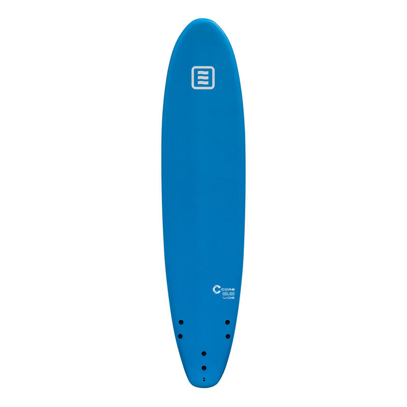 Tabla Surf softboard 8.6' Wide Evolutiva Waterfall Core Azul <100kg Principiante