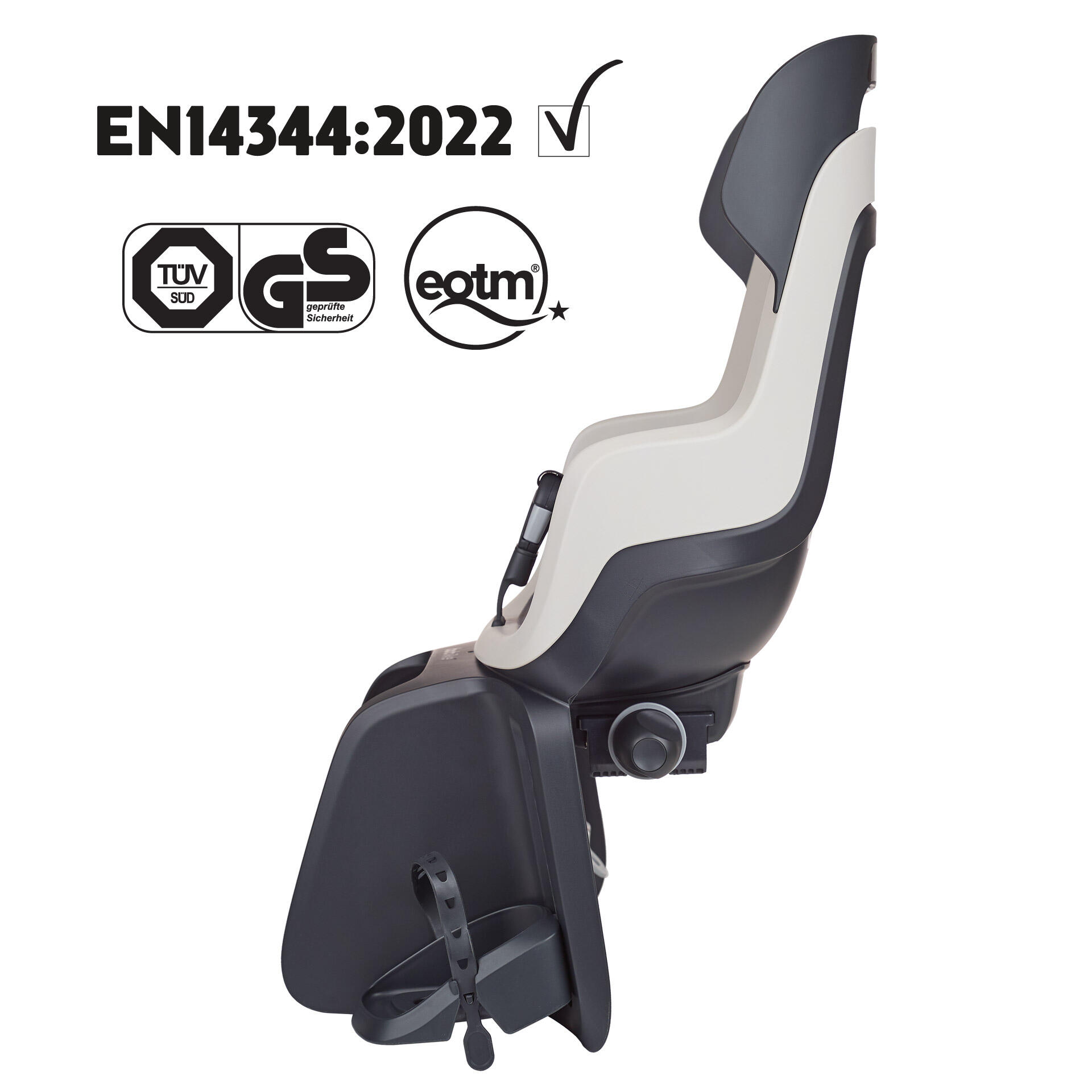 Silla Bicicleta Trasera GO  Portaequipajes  Vaunilha Pastel 5/8
