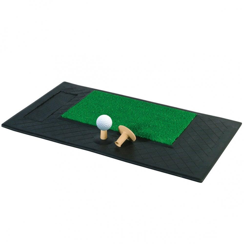 MASTERS GOLF Masters Chip & Drive Practice Mat with Extra Tee
