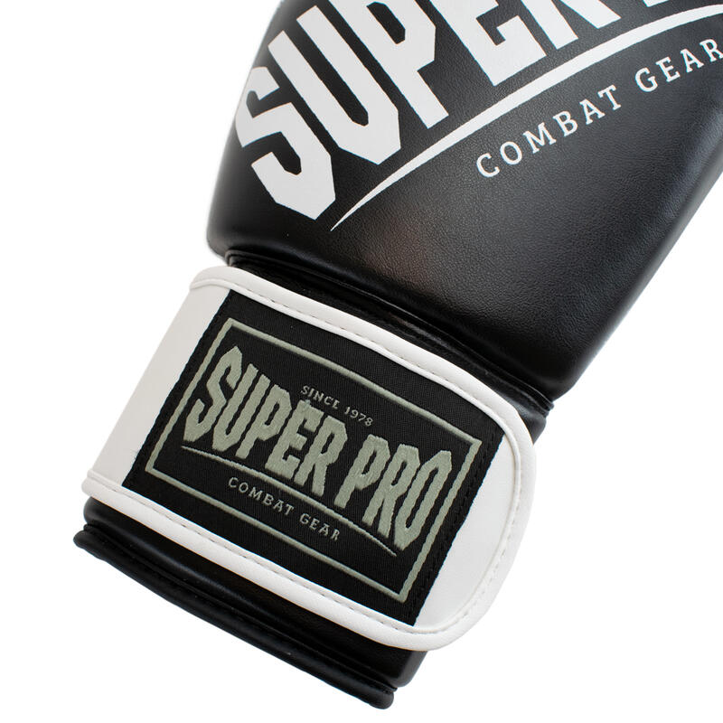 Gants de boxe - Rebel - Noir/Gris/Blanc