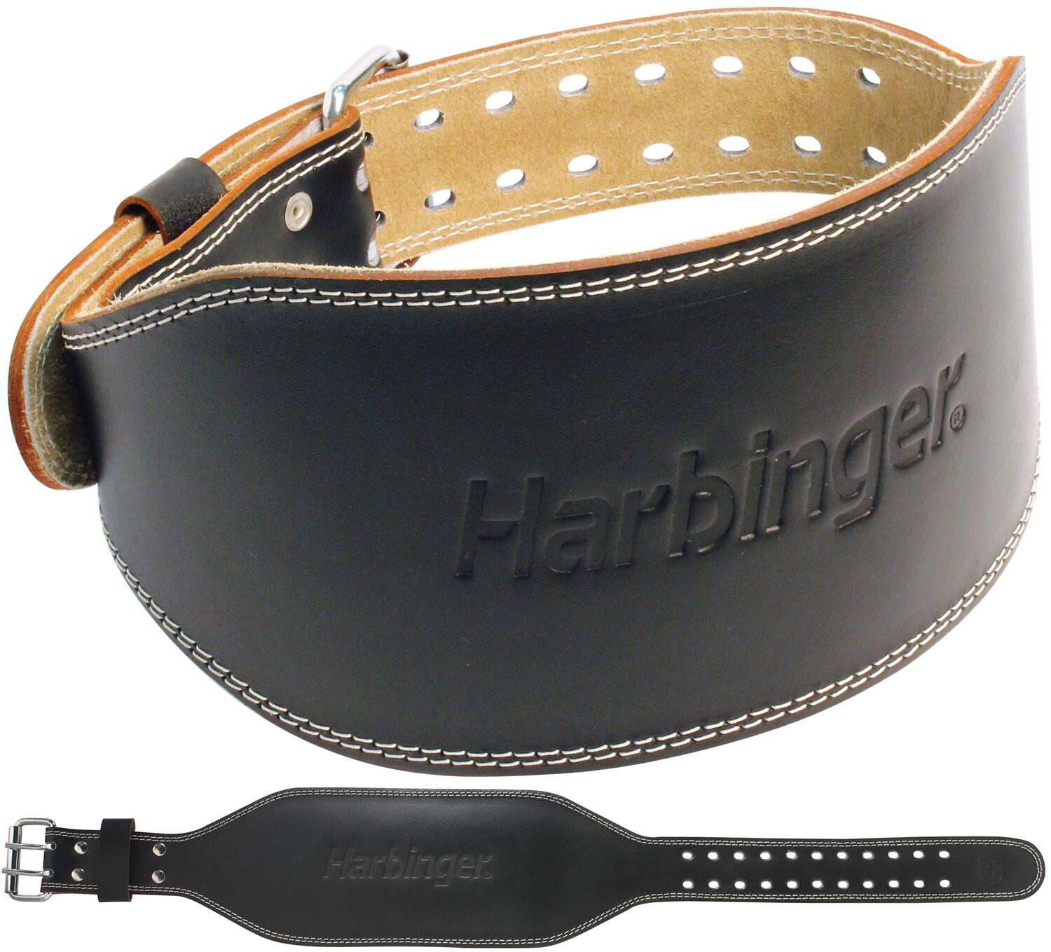 HARBINGER Harbinger Leather Belt 15.2 cm Padded - Men's, Black