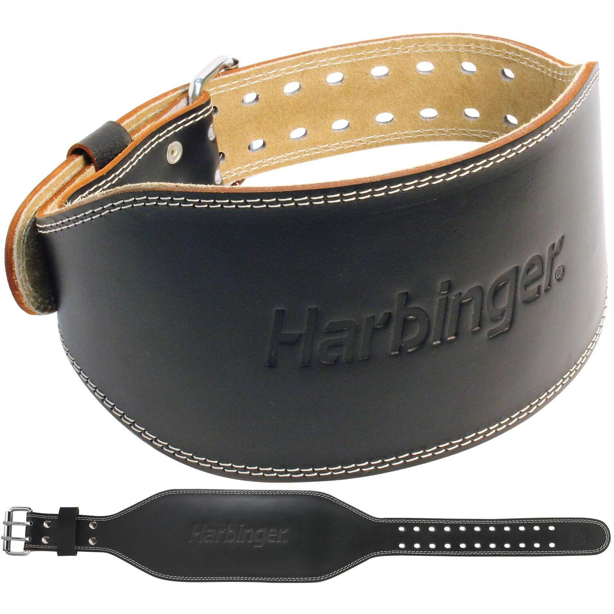 Harbinger - Ceinture En Cuir Rembourré De 6 Pouces Harbinger - Xl - Ceinture Lombaire - Noir - 48 Xl - Decathlon
