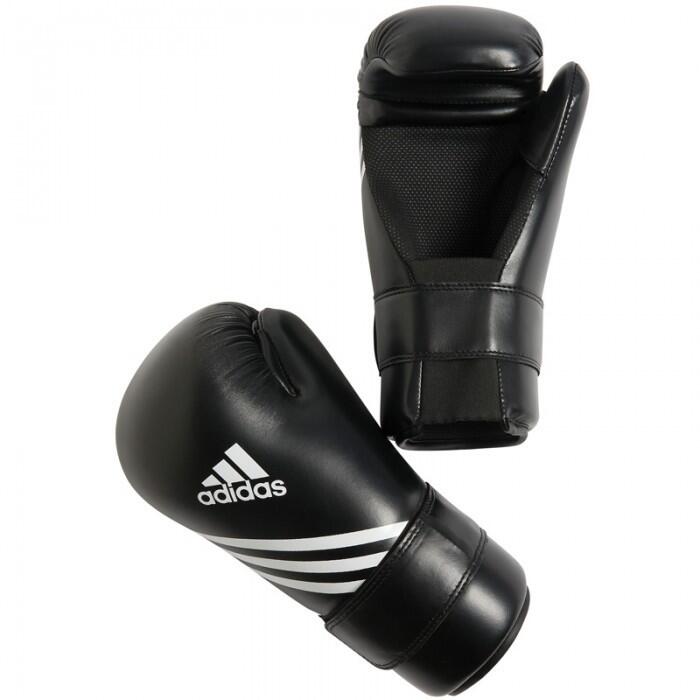 ADIDAS Halbkontakthandschuhe - Boxhandschuhe - Schwarz